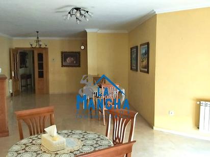 Dining room of Flat for sale in  Albacete Capital  with Heating, Parquet flooring and Terrace