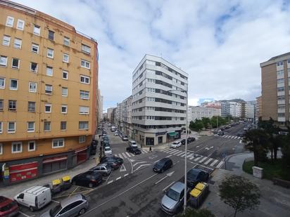 Exterior view of Flat for sale in A Coruña Capital 