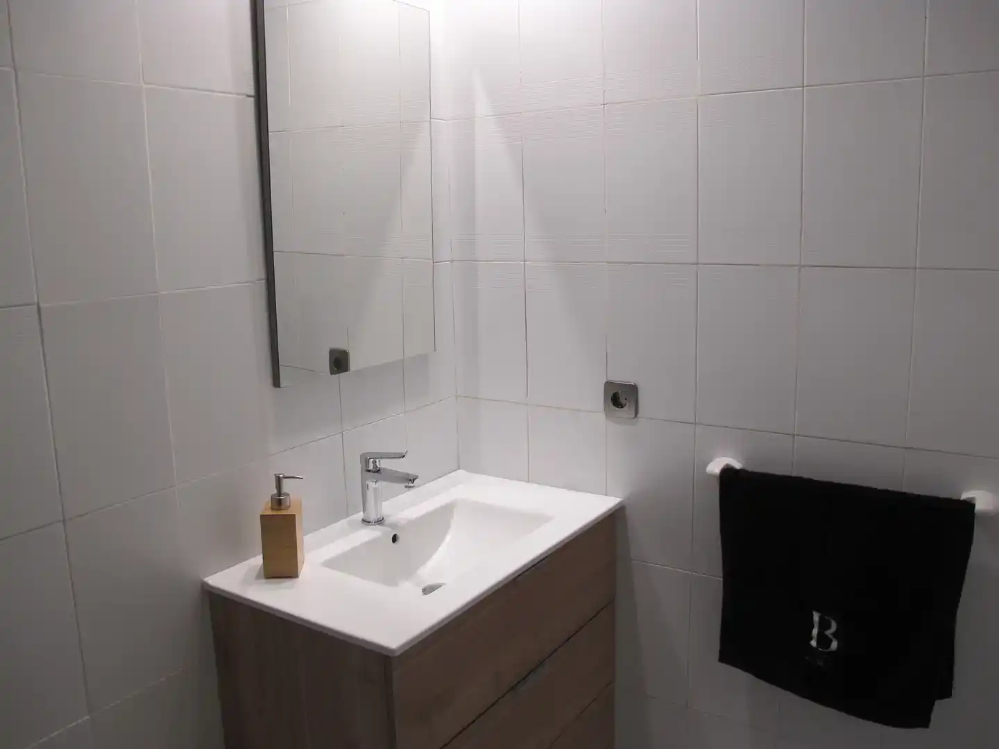 Badezimmer von Wohnung zur Miete in Sant Josep de sa Talaia mit Klimaanlage, Möbliert und Balkon