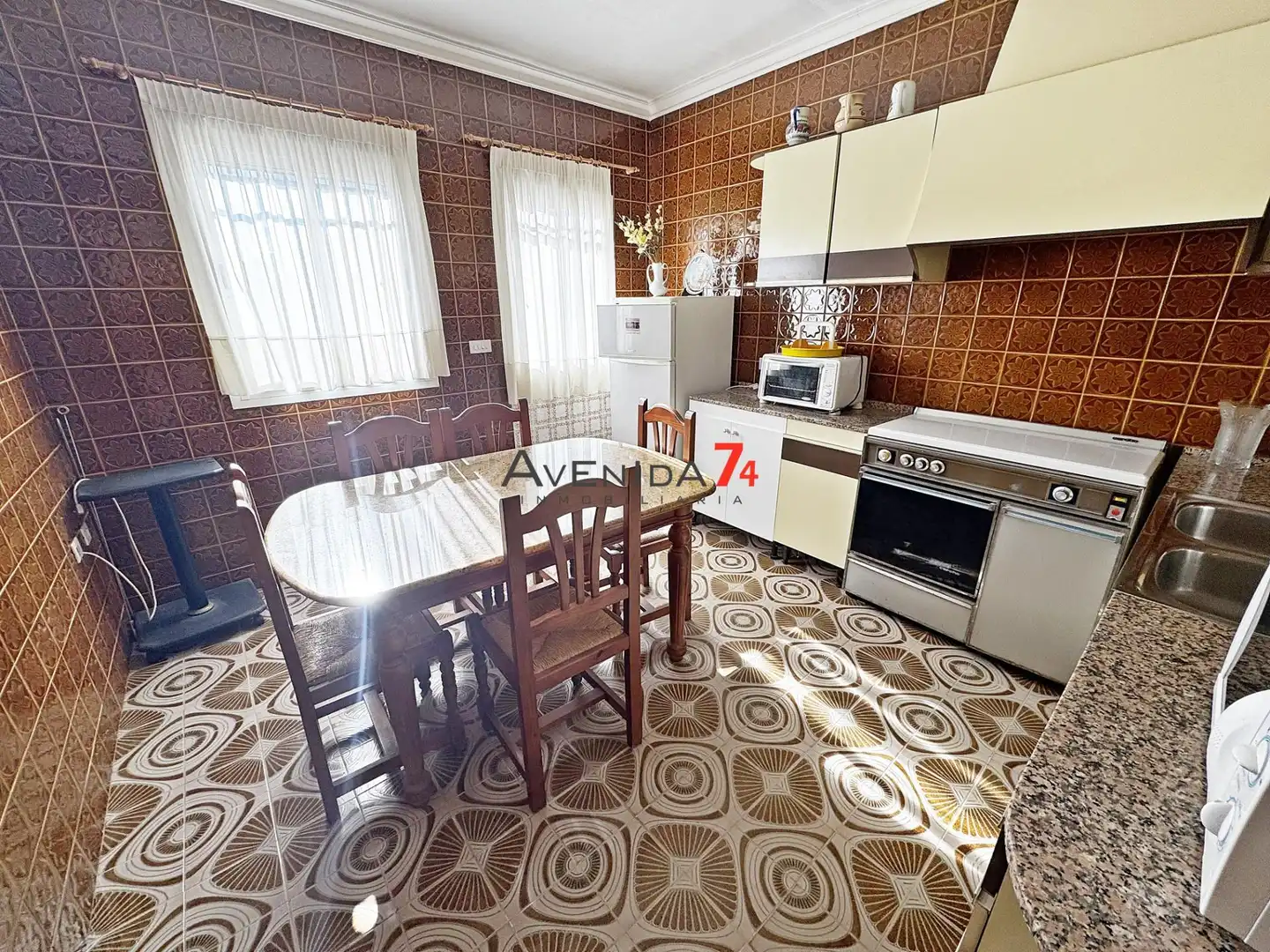 Cocina de Casa o chalet en venta en Lorca con Aire acondicionado, Jardín privado y Terraza