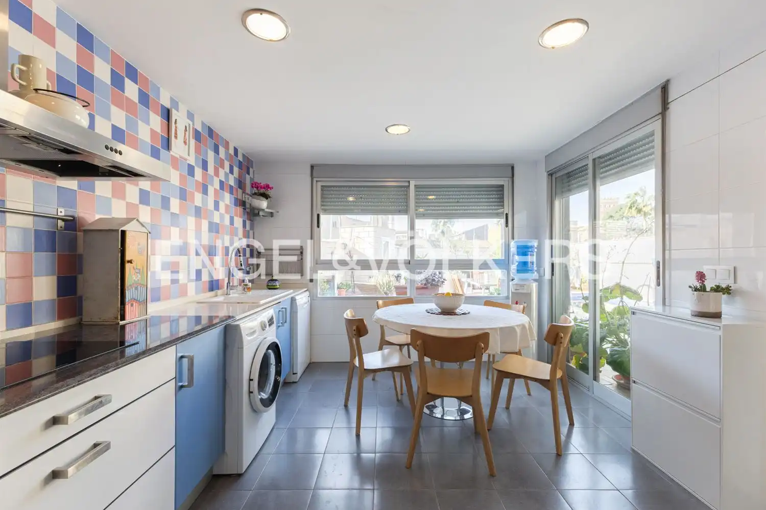 Cocina de Casa o chalet en venta en Benissanó con Aire acondicionado, Calefacción y Jardín privado
