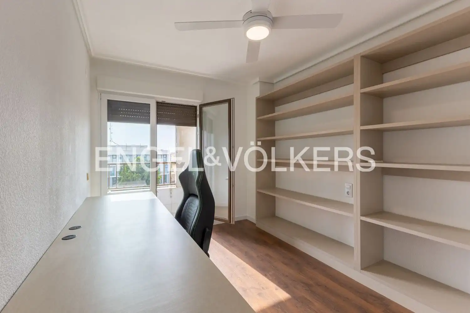 Terrasse von Wohnung zur Miete in Valencia mit Klimaanlage, Heizung und Parkett
