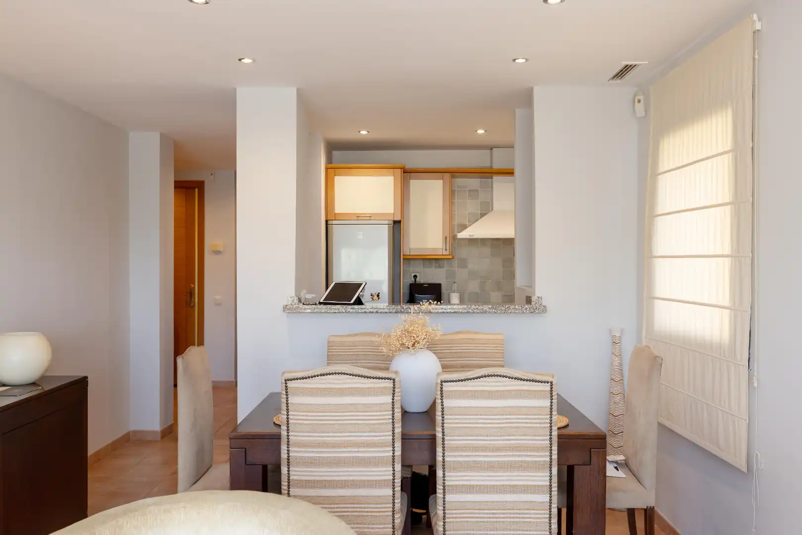Esszimmer von Wohnung zum Verkauf in Marbella mit Klimaanlage, Heizung und Terrasse
