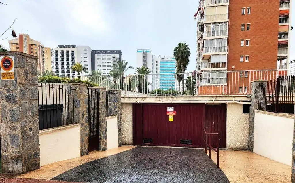 Parking of Flat for sale in Benidorm  with Air Conditioner, Heating and Private garden