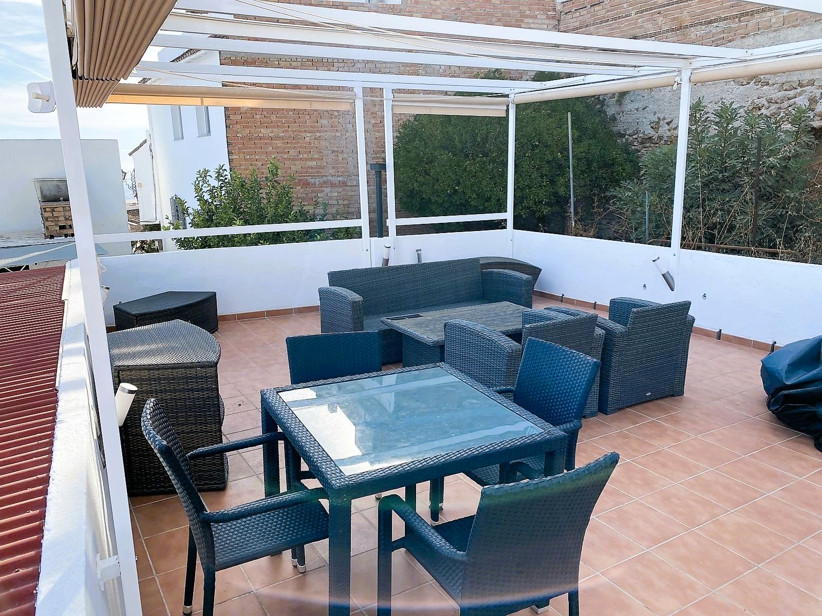 Terrassa de Casa adosada en venda en Mijas amb Aire condicionat, Terrassa i Traster