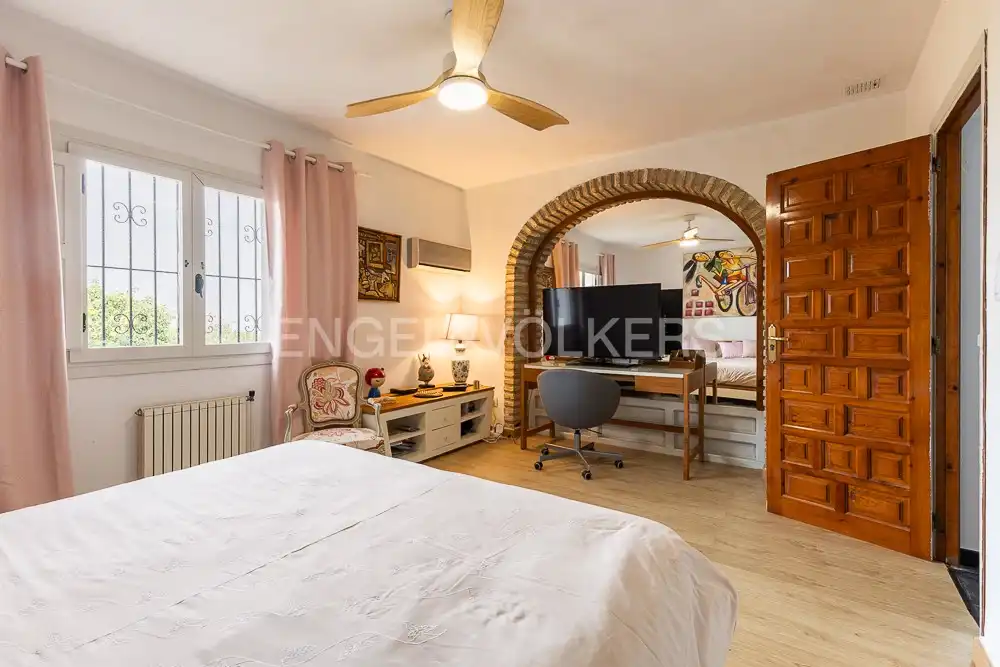 Bedroom of Houses for sale in Dénia  with Air Conditioner, Heating and Private garden