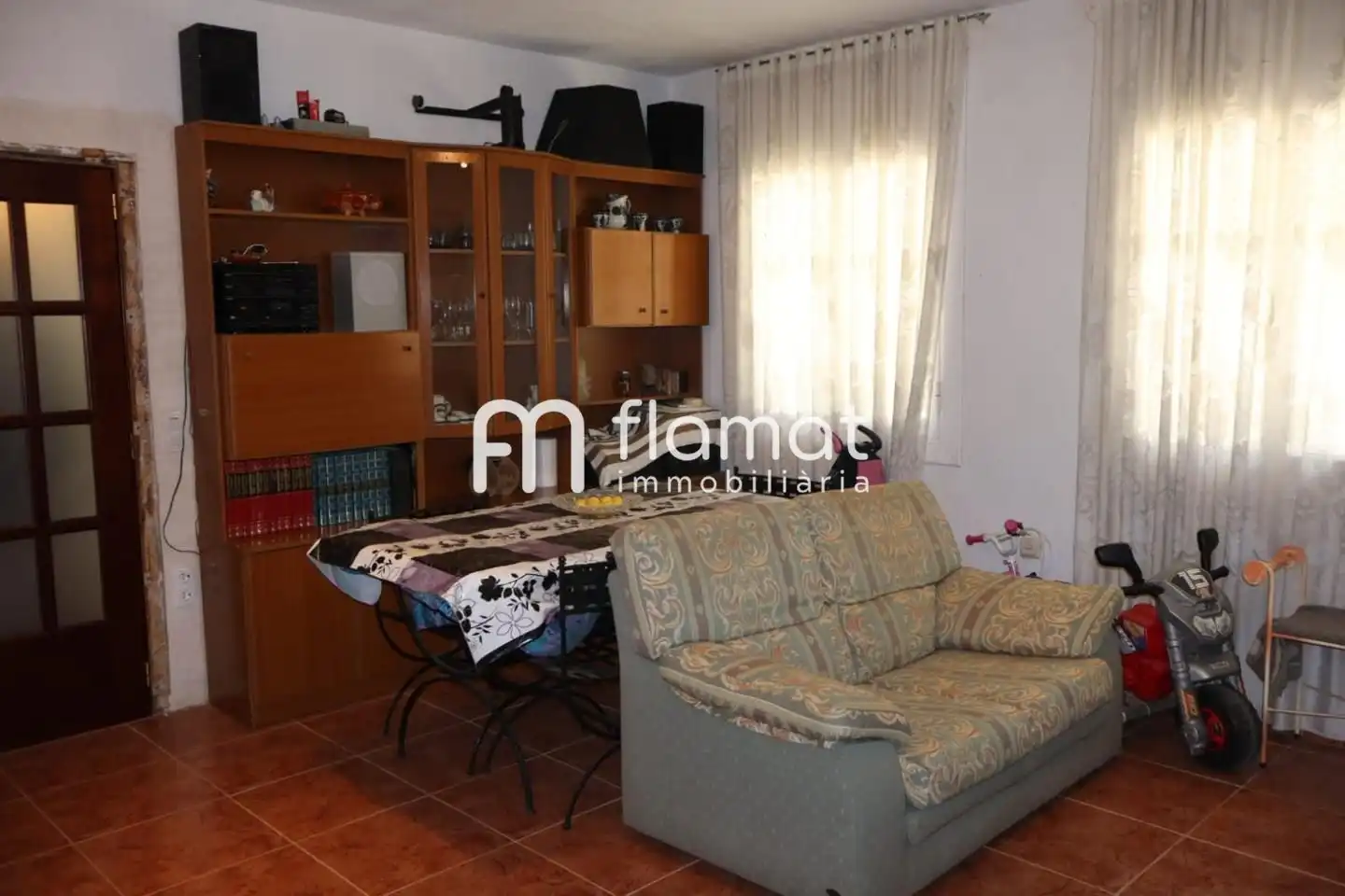 Sala d'estar de Casa o xalet en venda en Massanes amb Jardí privat i Terrassa