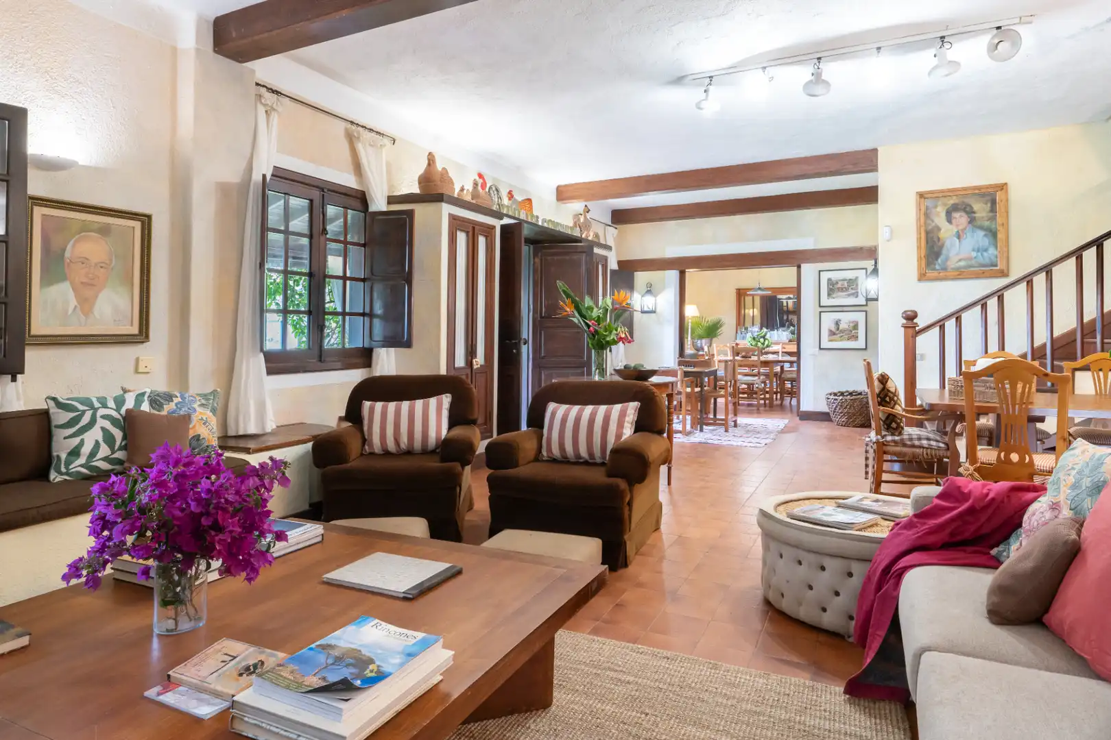 Sala de estar de Casa o chalet de alquiler en Tegueste con Jardín privado, Terraza y Amueblado