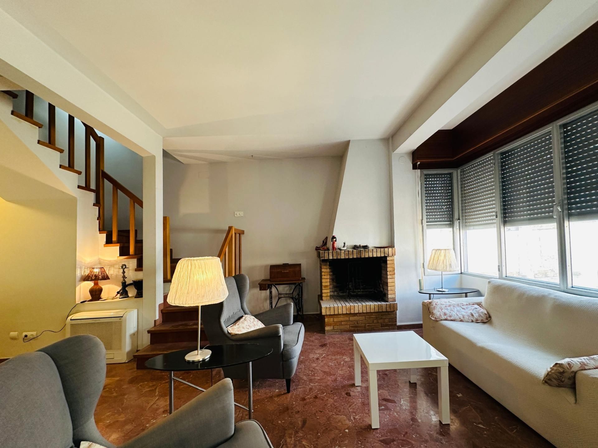 Sala d'estar de Casa o xalet en venda en Amposta amb Terrassa i Moblat