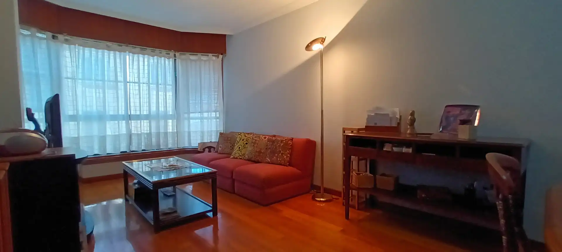 Sala de estar de Piso de alquiler en Vigo  con Calefacción, Amueblado y Internet
