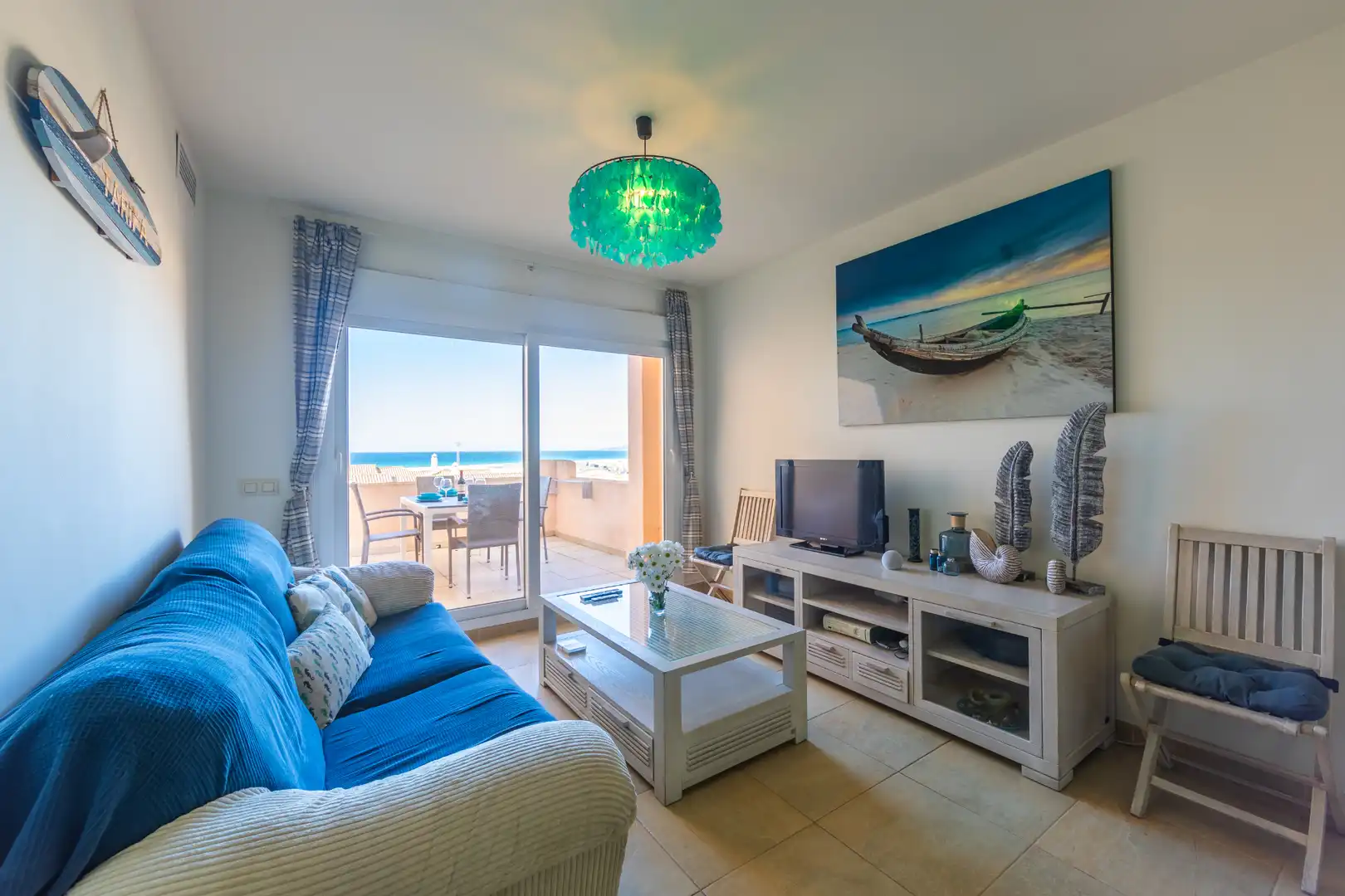 Sala de estar de Apartamento en venta en Tarifa con Aire acondicionado, Calefacción y Terraza
