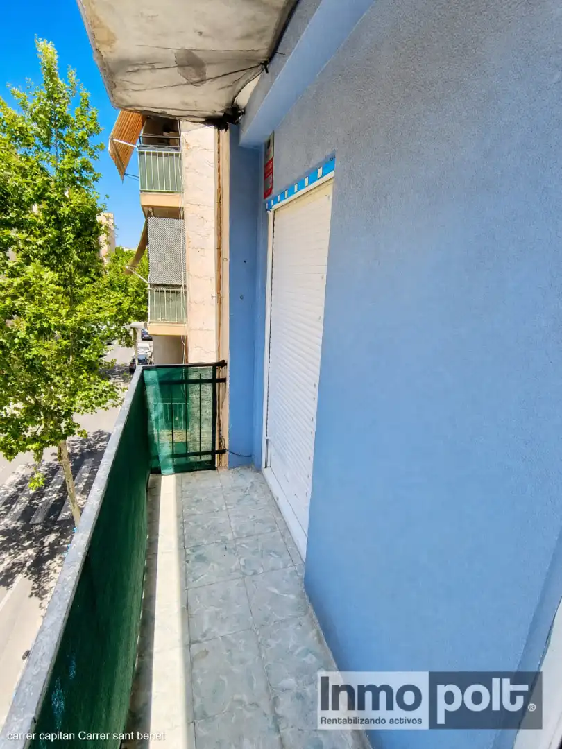 Terraza de Piso de alquiler en Elche / Elx con Amueblado, Horno y Lavadora