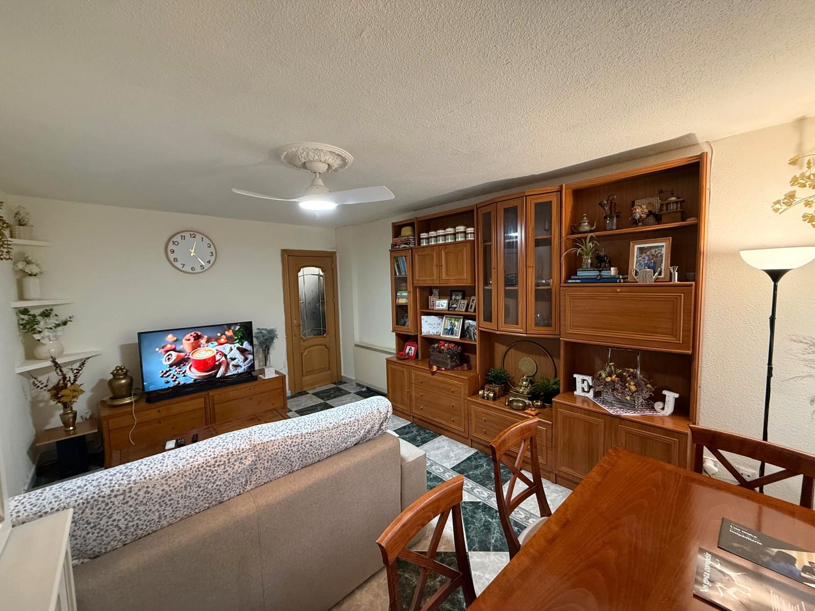 Living room of Flat for sale in El Escorial  with Heating, Furnished and Balcony