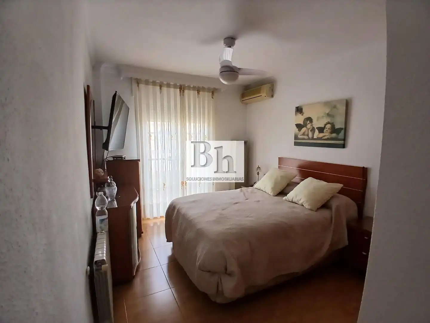 Bedroom of Houses for sale in Málaga  with Air Conditioner, Terrace and Balcony