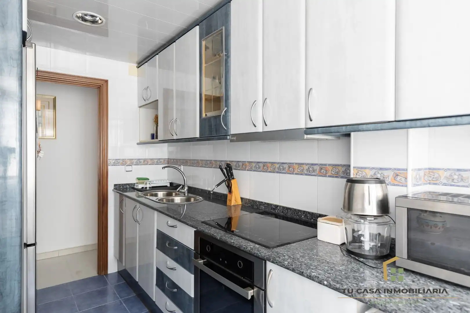 Kitchen of Apartments for sale in Badalona  with Air Conditioner and Heating