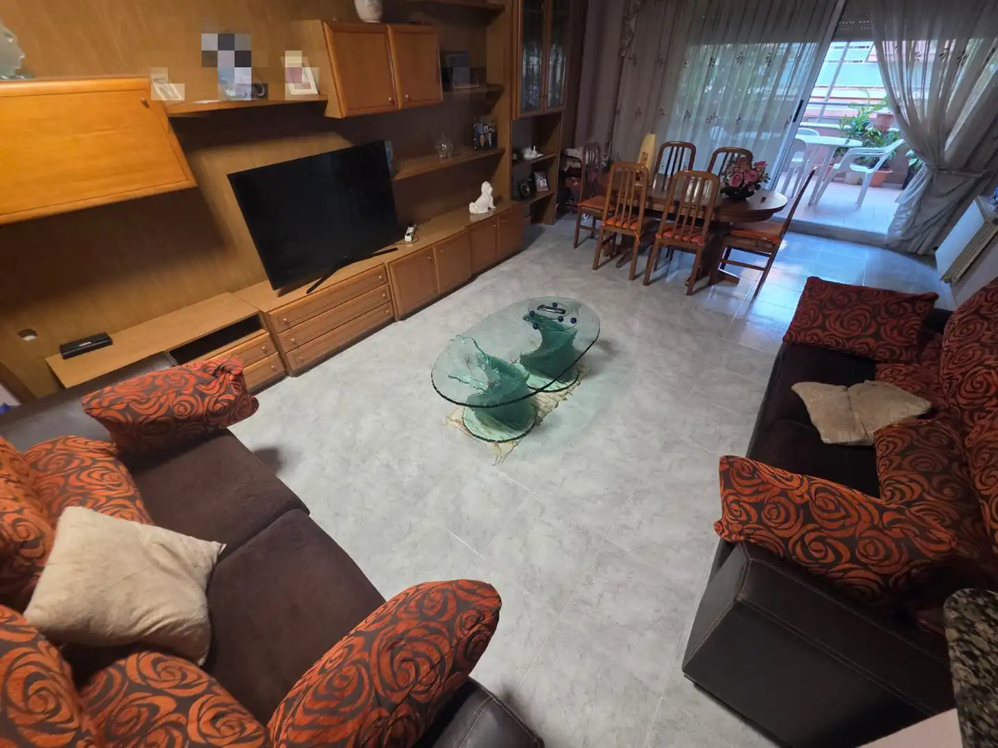 Living room of Flat for sale in Canovelles  with Air Conditioner, Heating and Terrace