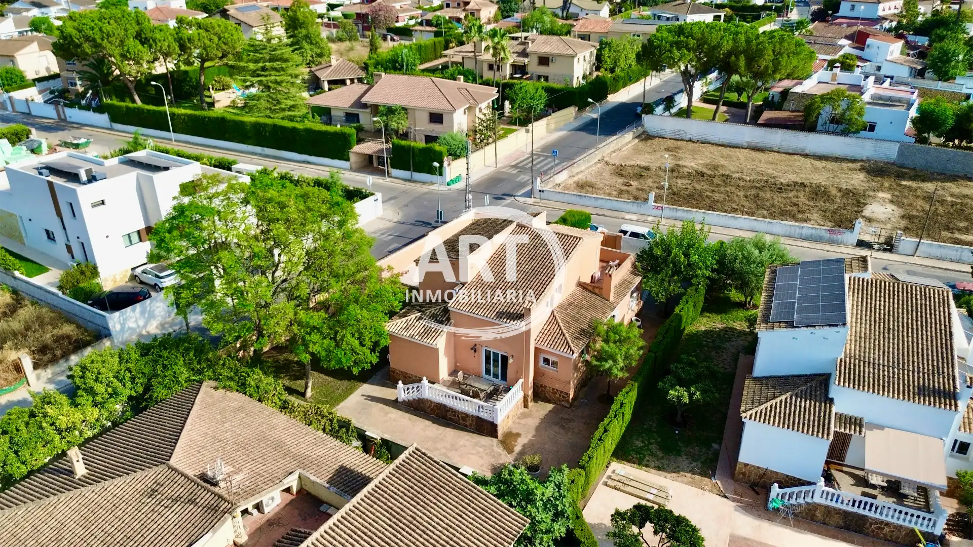 Exterior view of Houses for sale in L'Eliana  with Air Conditioner, Heating and Private garden