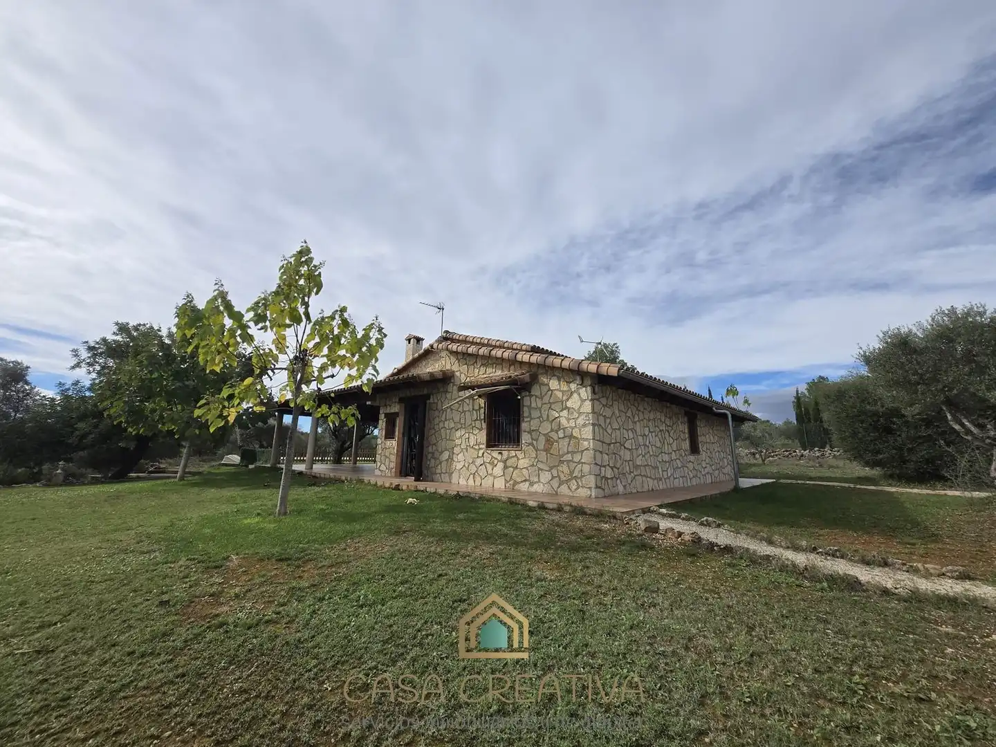 Jardín de Casa o chalet en venta en Chella con Aire acondicionado, Jardín privado y Amueblado