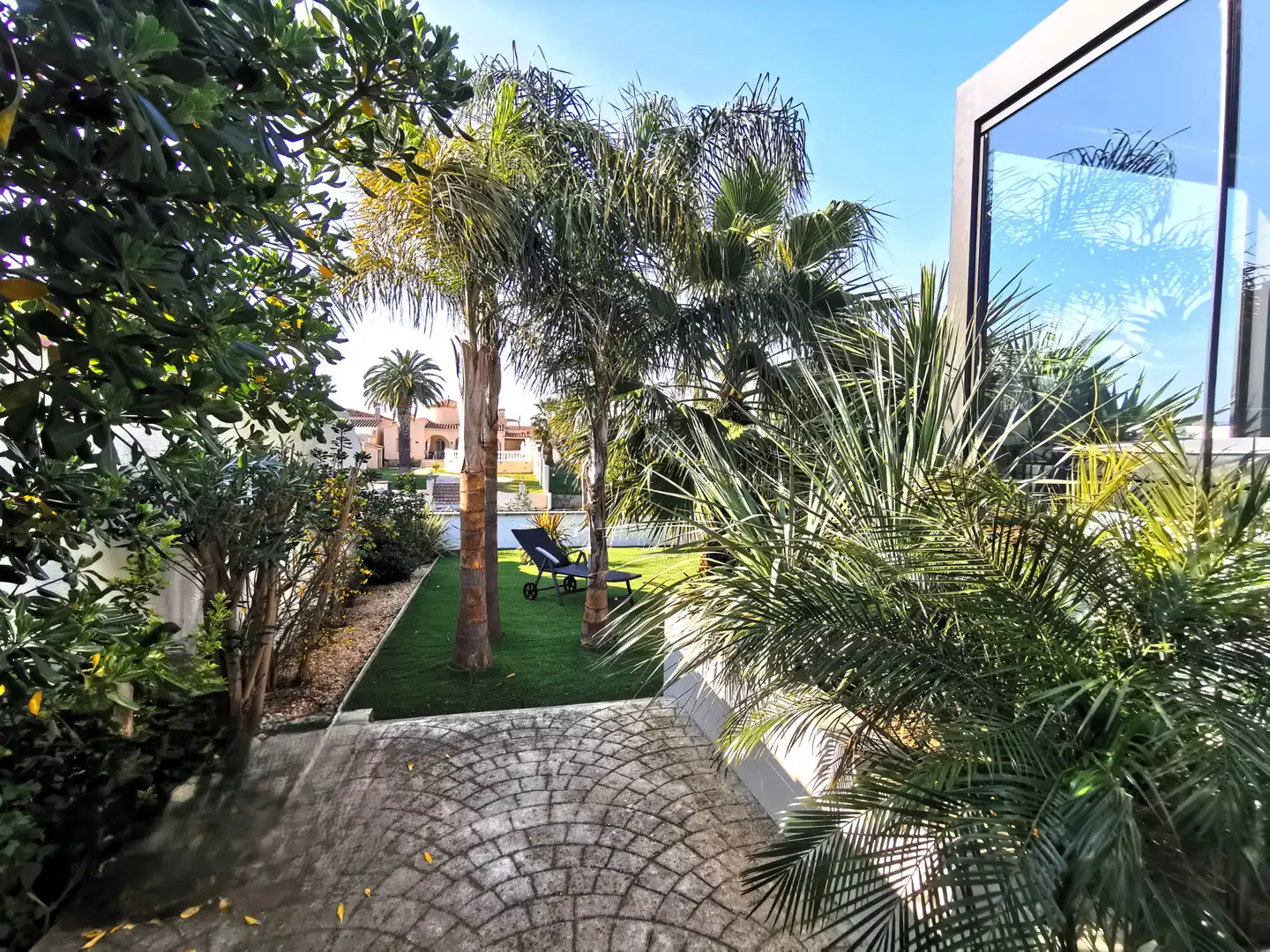 Terraza de Casa o chalet en venta en Empuriabrava con Aire acondicionado, Calefacción y Jardín privado