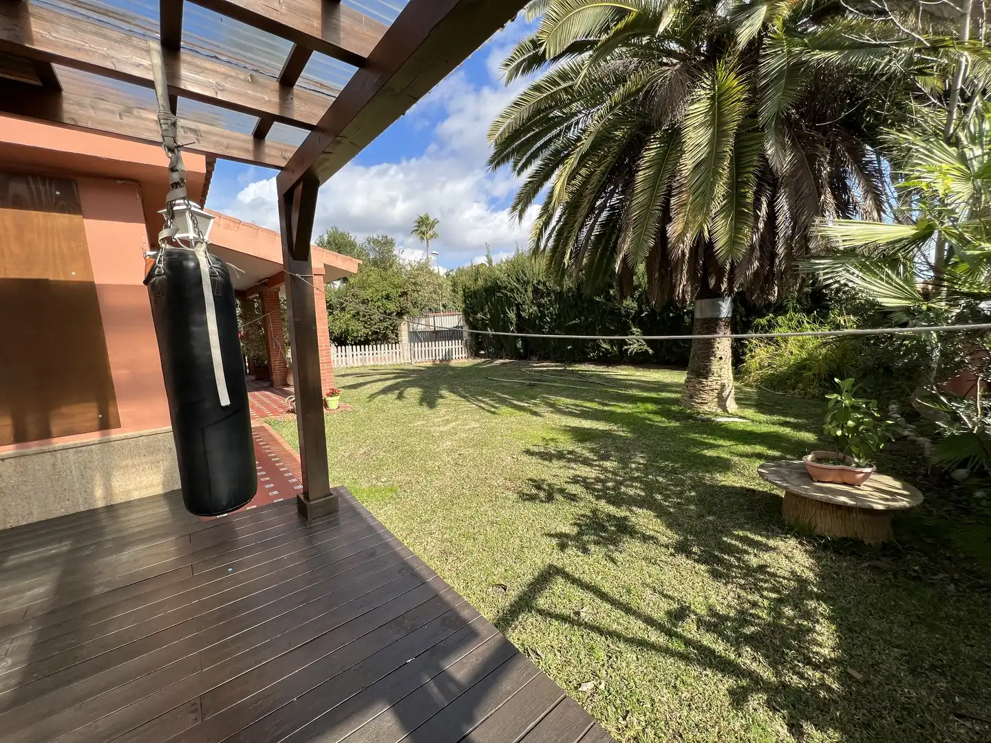 Jardí de Casa o xalet en venda en El Puerto de Santa María amb Aire condicionat, Jardí privat i Parquet