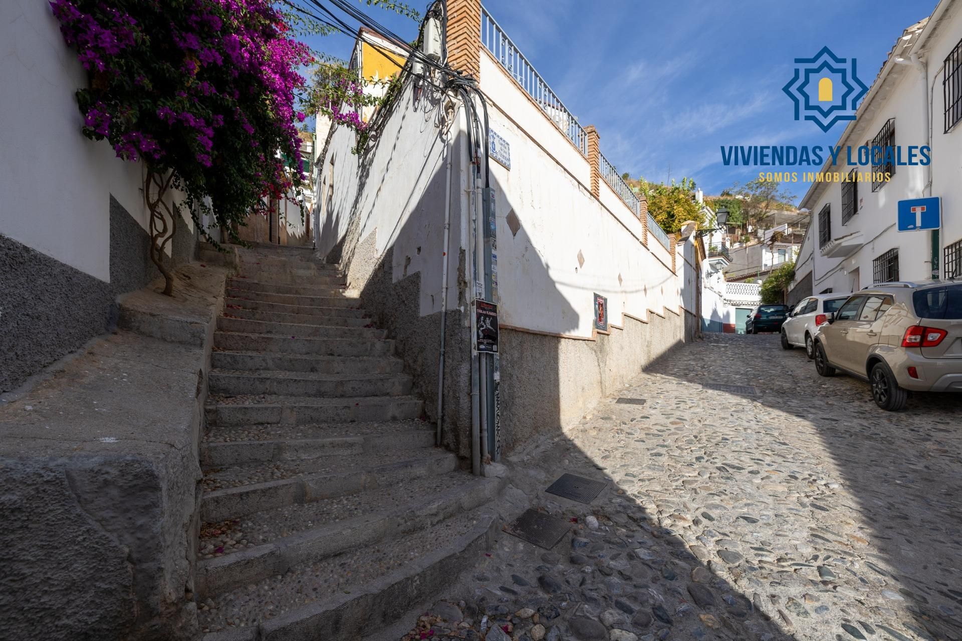 Vista exterior de Casa adosada en venda en  Granada Capital amb Terrassa