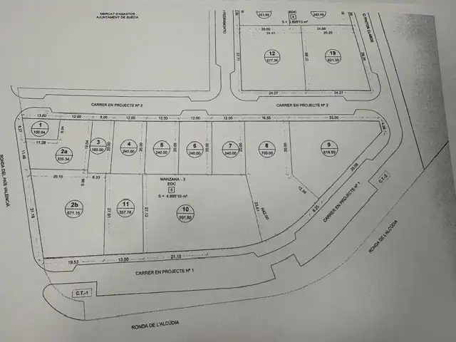 Terreny residencial en venda a Ronda de l'Alcúdia 26