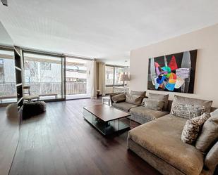 Sala d'estar de Apartament de lloguer en  Barcelona Capital amb Aire condicionat, Calefacció i Terrassa