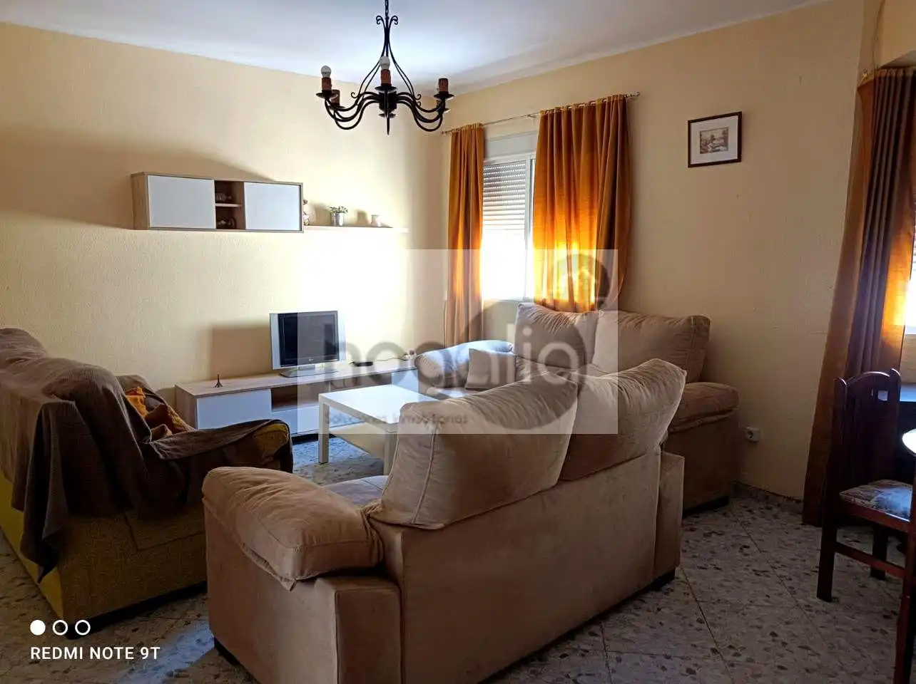 Sala de estar de Piso de alquiler en Sevilla con Aire acondicionado y Amueblado