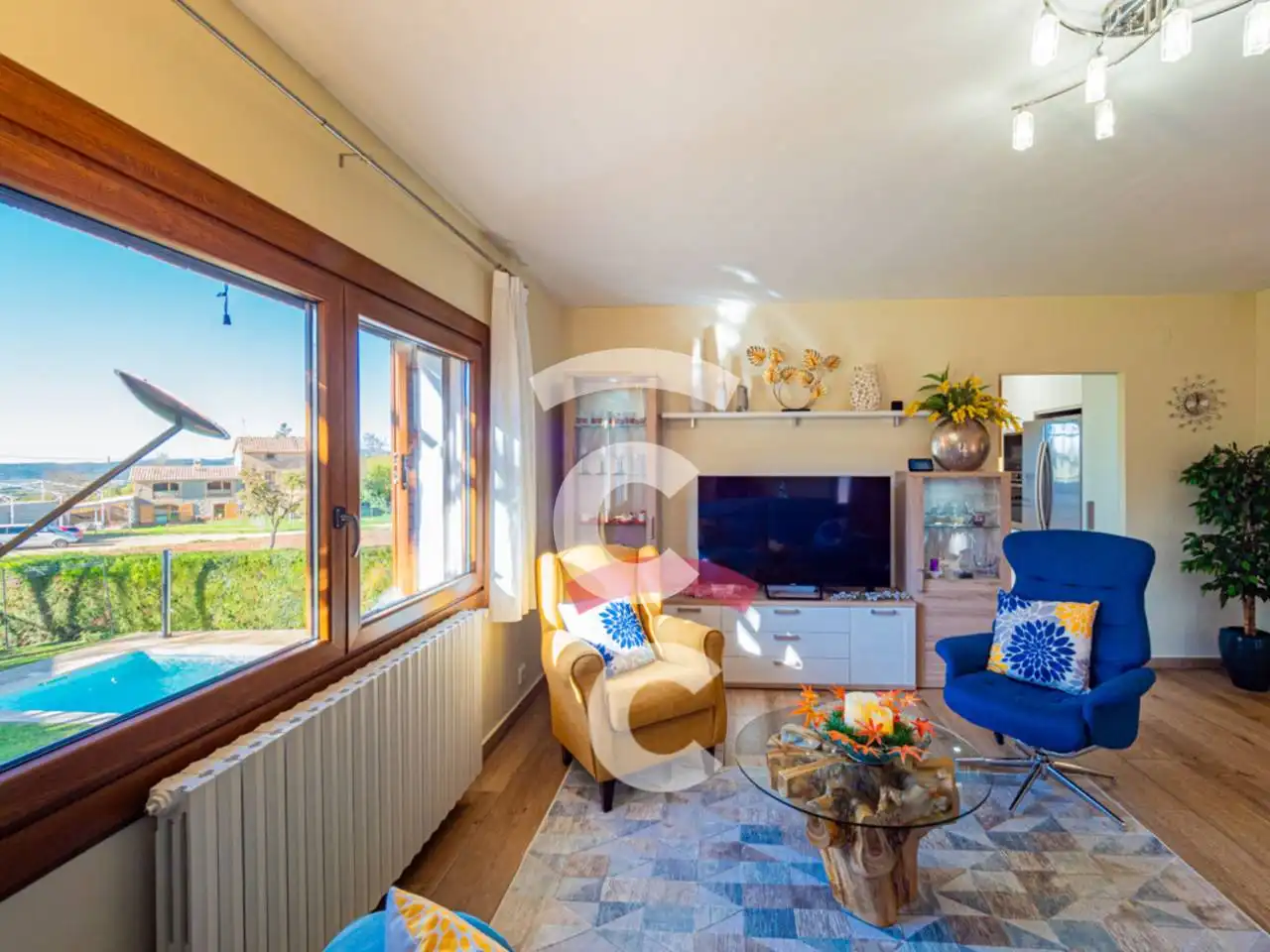 Living room of Houses for sale in Perafita  with Air Conditioner, Heating and Private garden