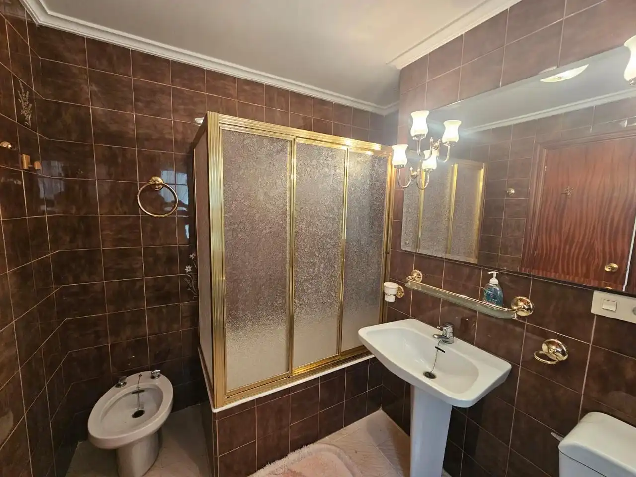Bathroom of Flat for sale in Arróniz  with Heating, Terrace and Furnished