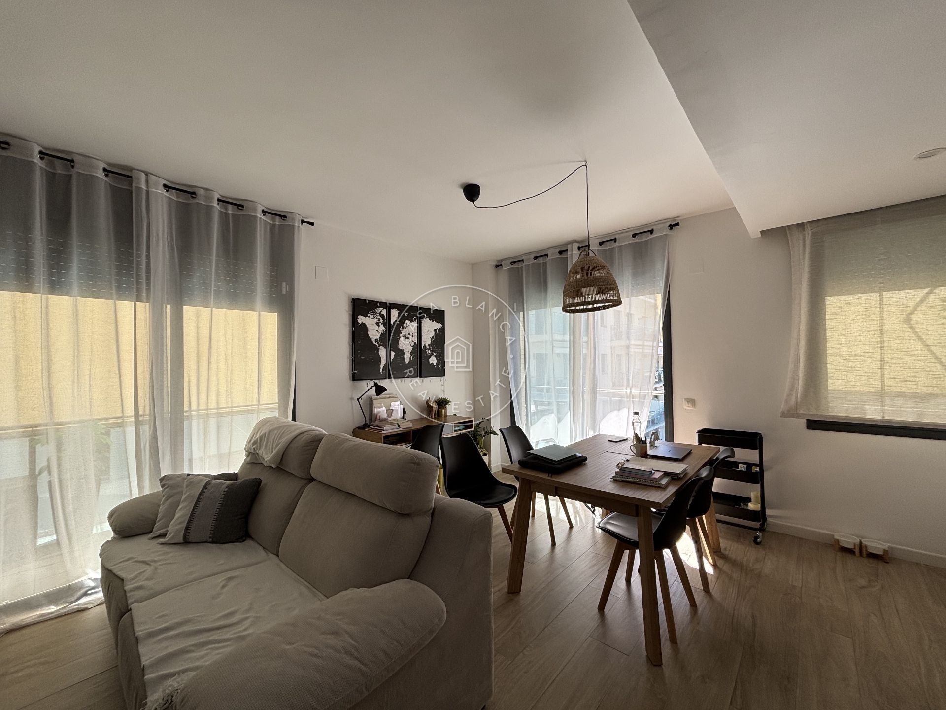 Sala de estar de Apartamento en venta en Lloret de Mar con Aire acondicionado y Piscina comunitaria