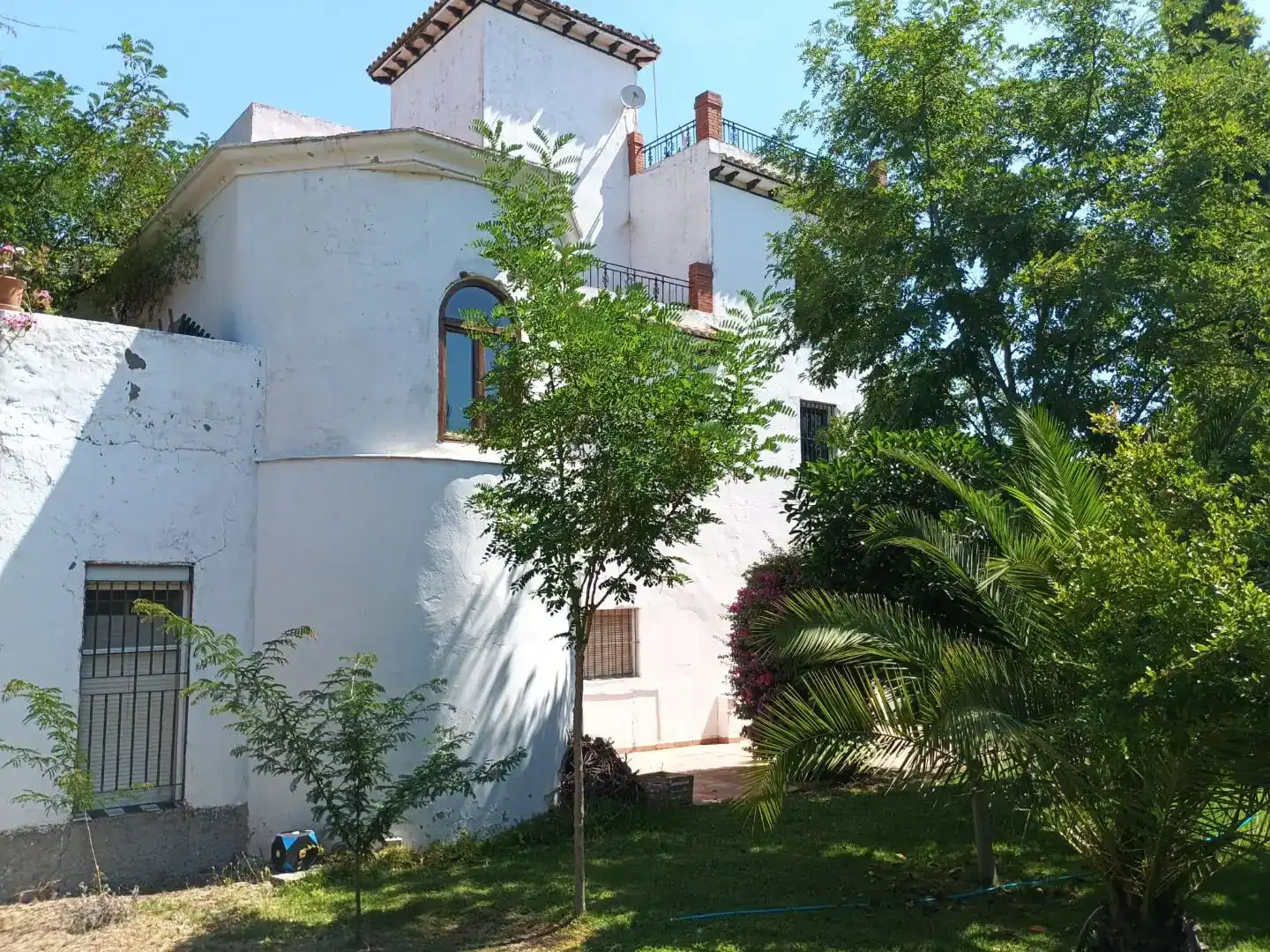 Exterior view of Flat for sale in Sevilla  with Private garden