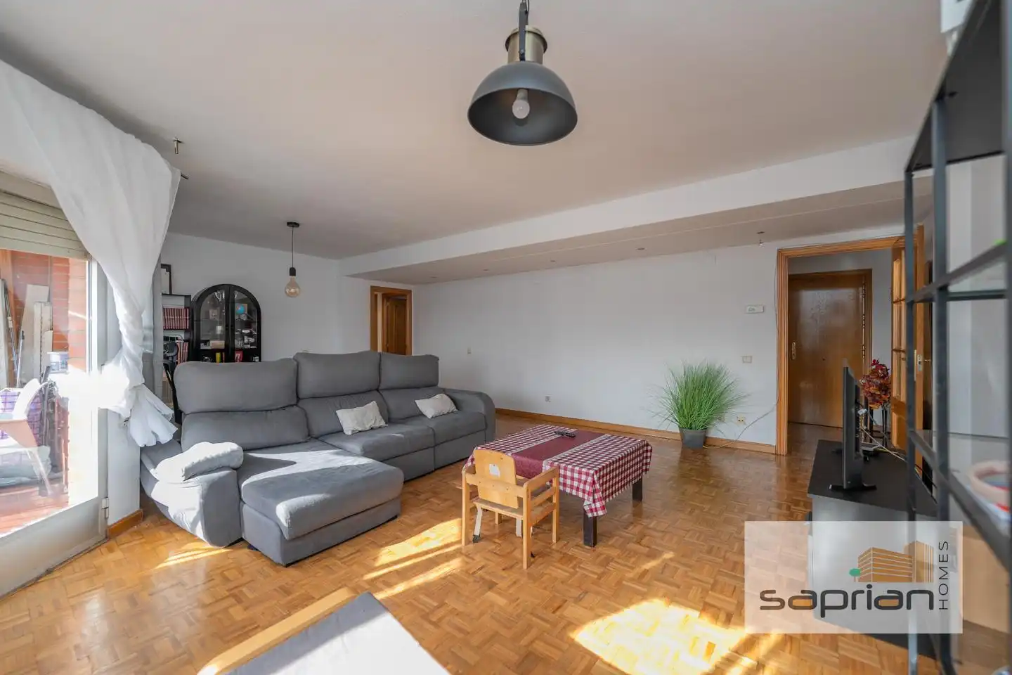 Wohnzimmer von Wohnung zum Verkauf in Pozuelo de Alarcón mit Heizung, Terrasse und Abstellraum