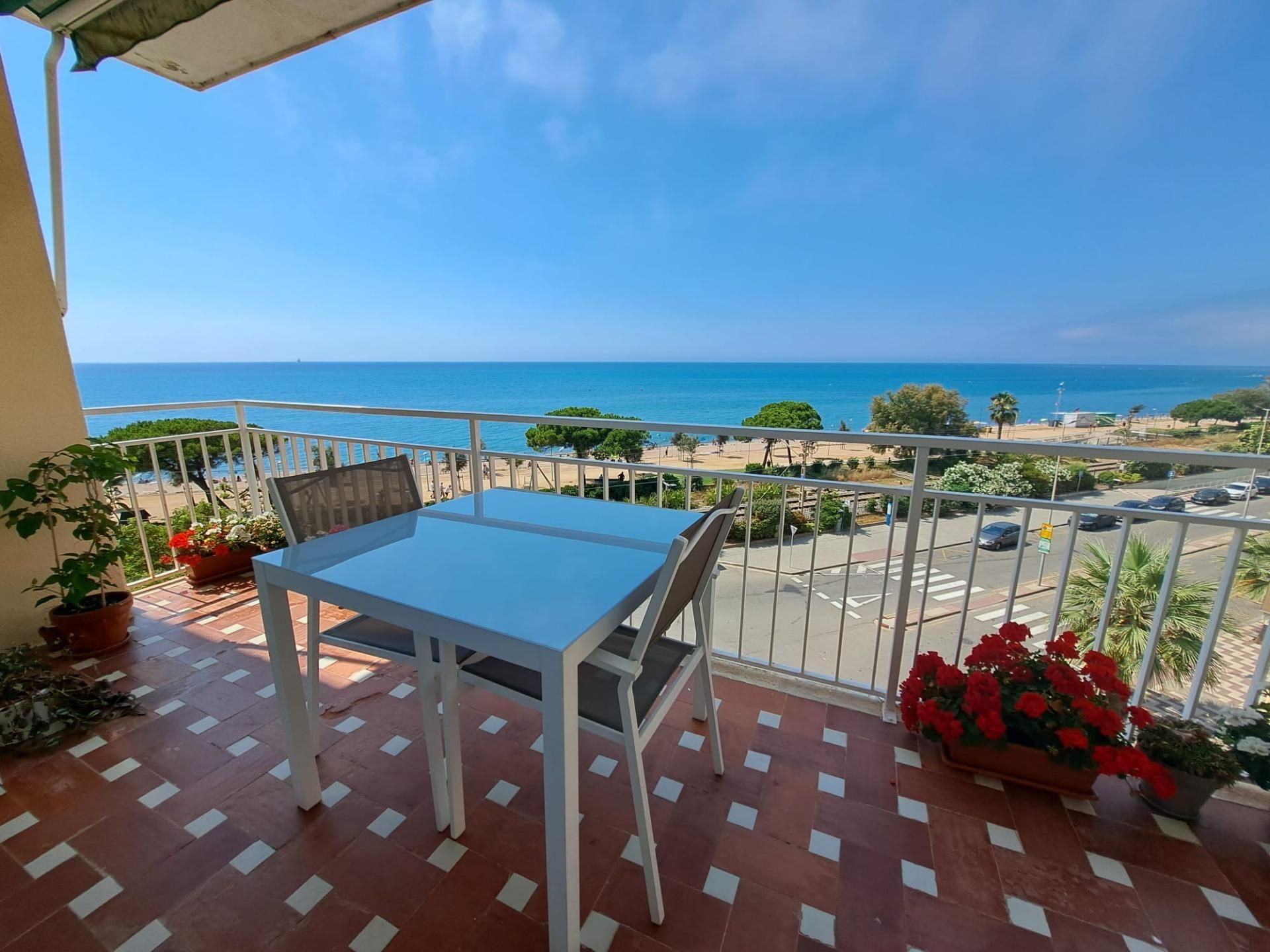 Bedroom of Flat for sale in Pineda de Mar  with Heating, Parquet flooring and Terrace