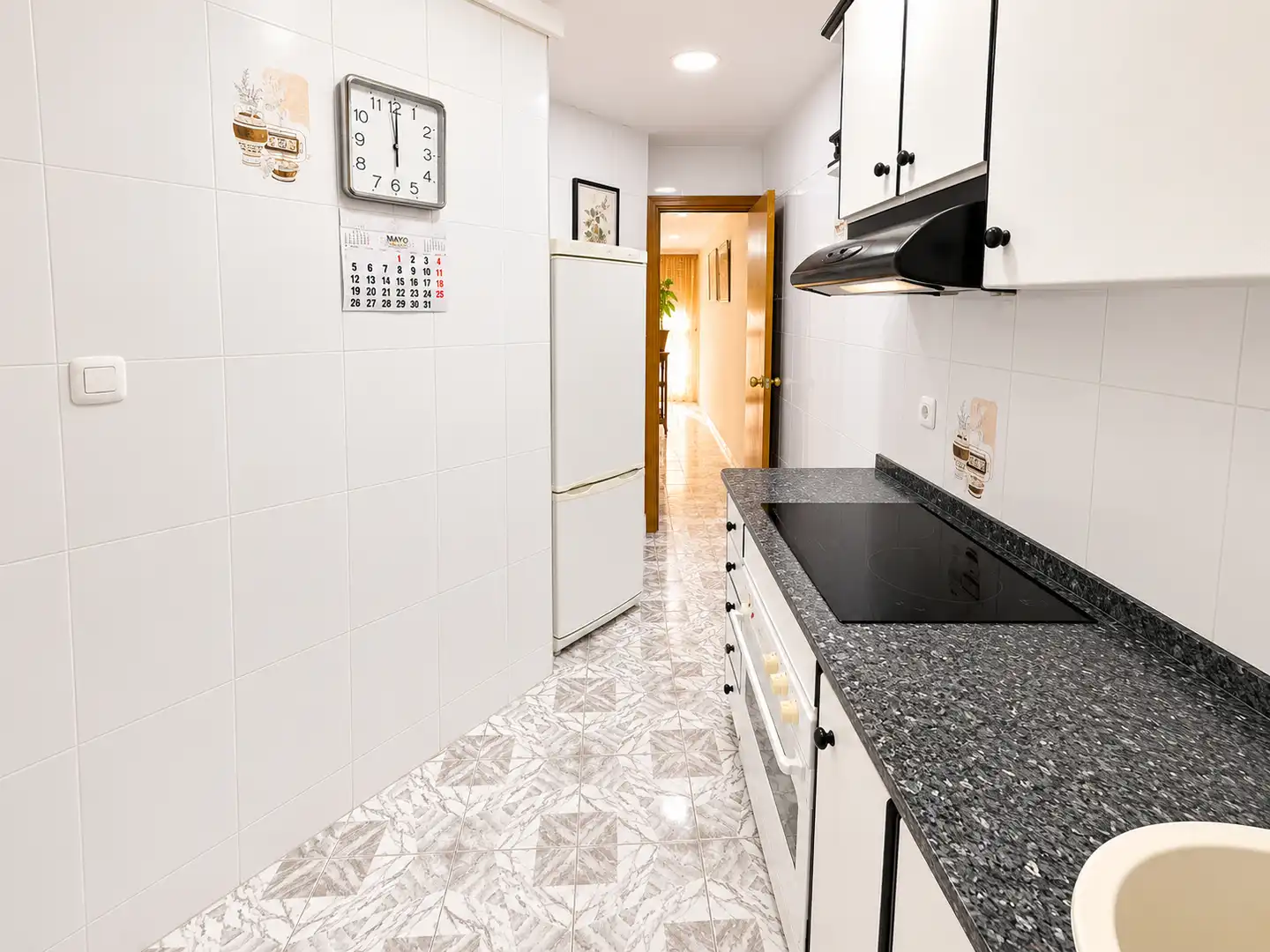 Cocina de Piso en venta en Santa Coloma de Gramenet con Aire acondicionado, Calefacción y Balcón