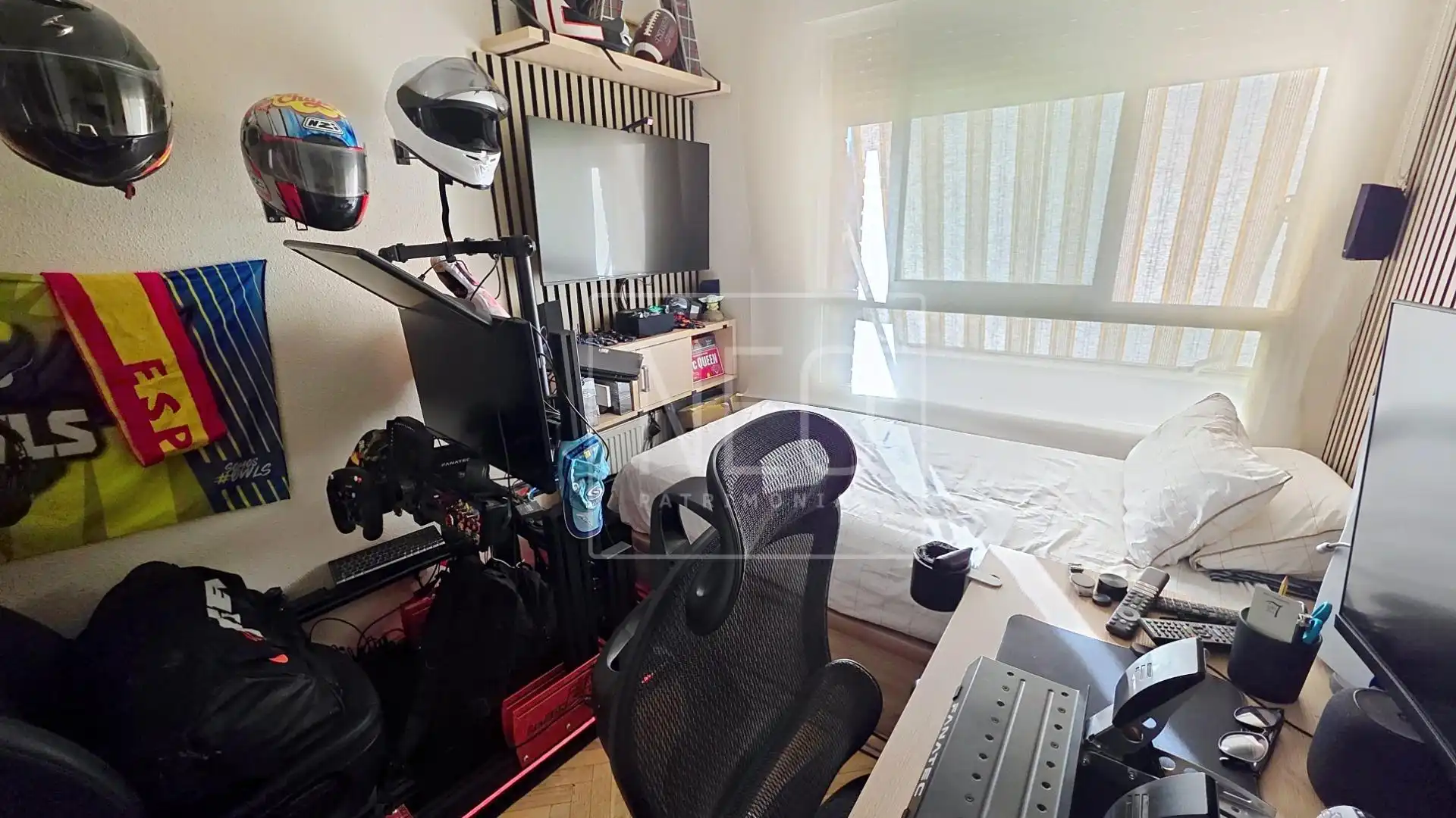 Schlafzimmer von Wohnung zum Verkauf in Alcorcón mit Klimaanlage, Heizung und Privatgarten