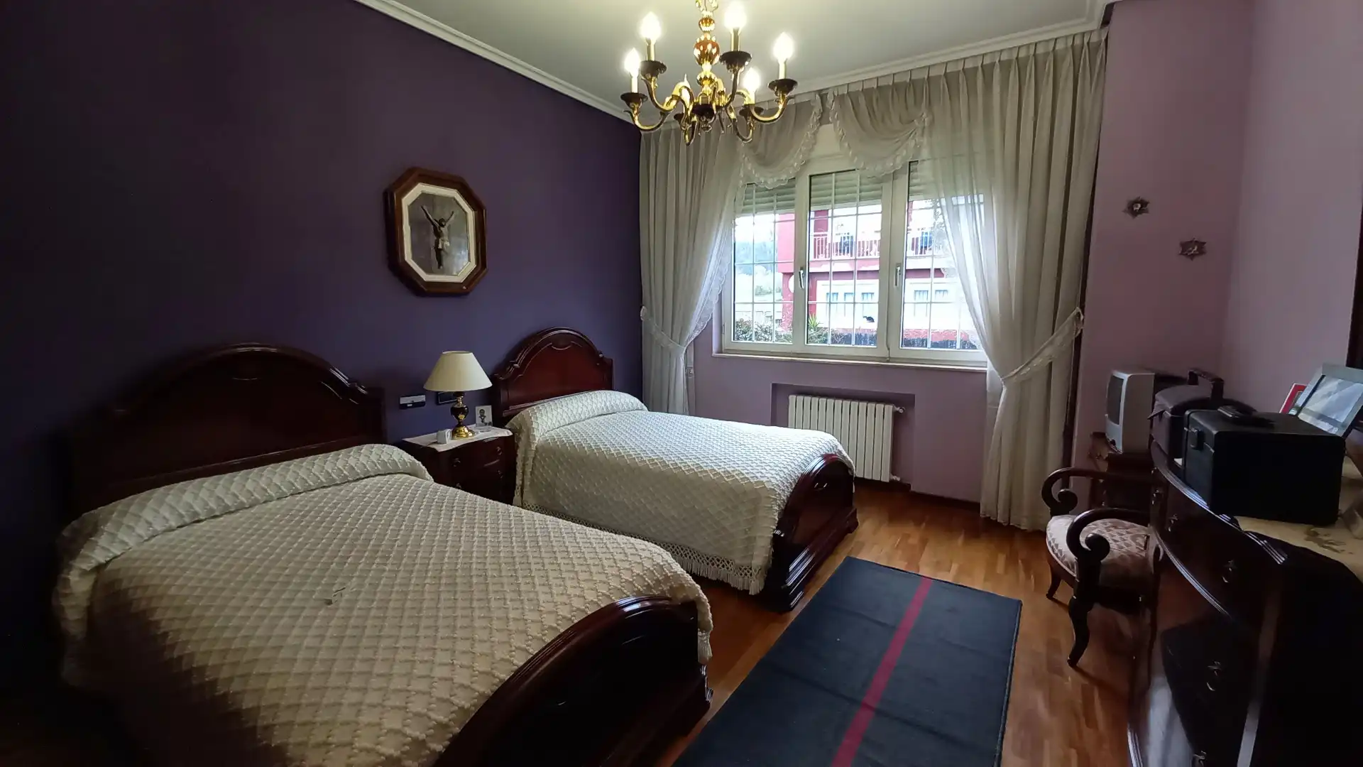 Bedroom of Houses for sale in Castrillón  with Heating, Private garden and Parquet flooring