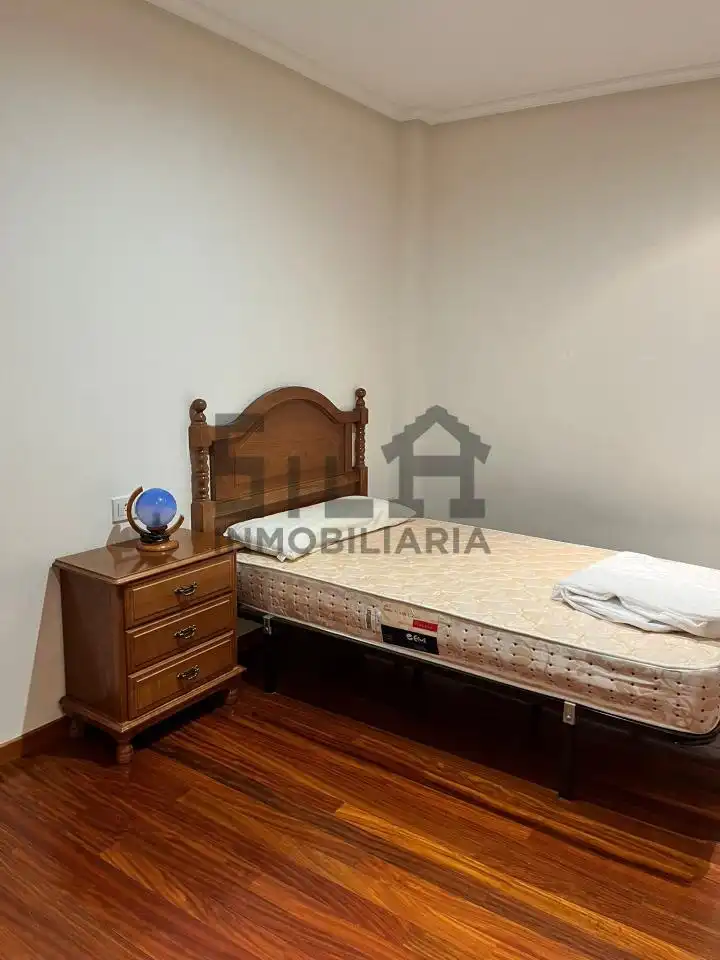 Bedroom of Flat for rent in Ourense Capital   with Heating, Parquet flooring and Furnished