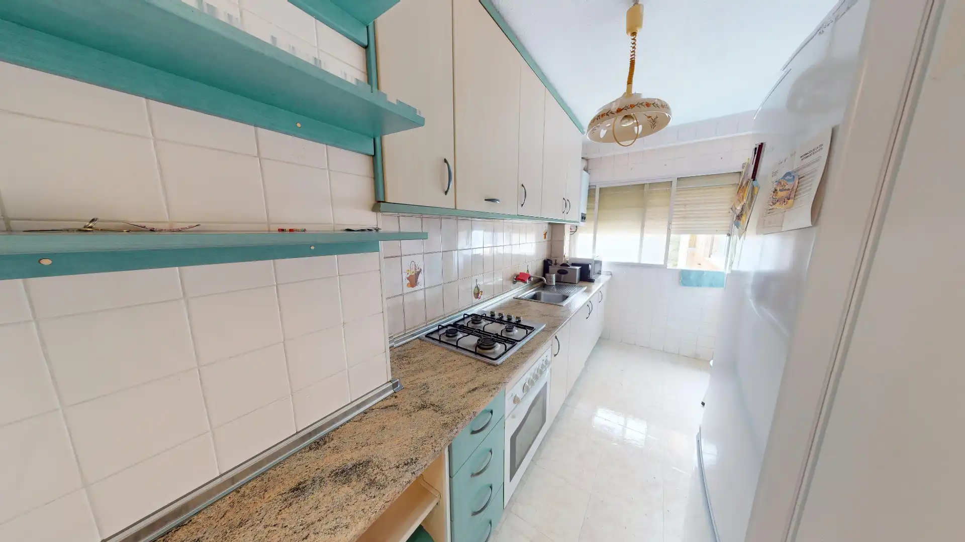 Cocina de Piso en venta en Alicante / Alacant con Aire acondicionado, Amueblado y Lavadora