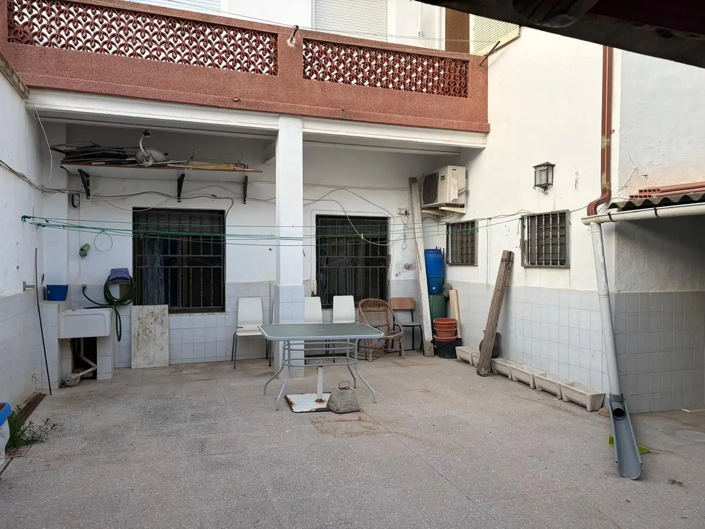 Exterior view of Flat for sale in Sax  with Terrace, Storage room and Microwave