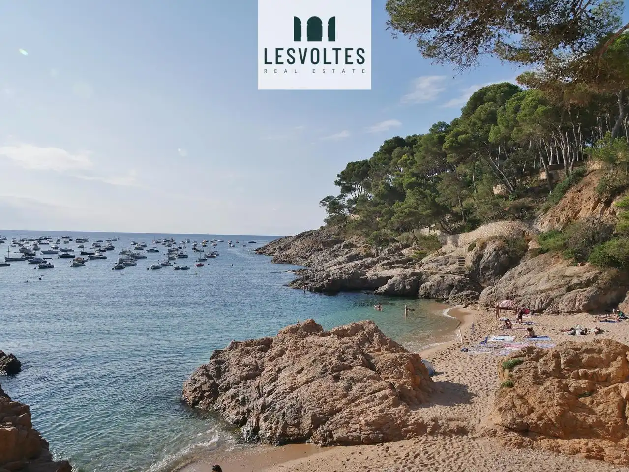 Vista exterior de Piso de alquiler en Palafrugell con Calefacción, Terraza y Amueblado