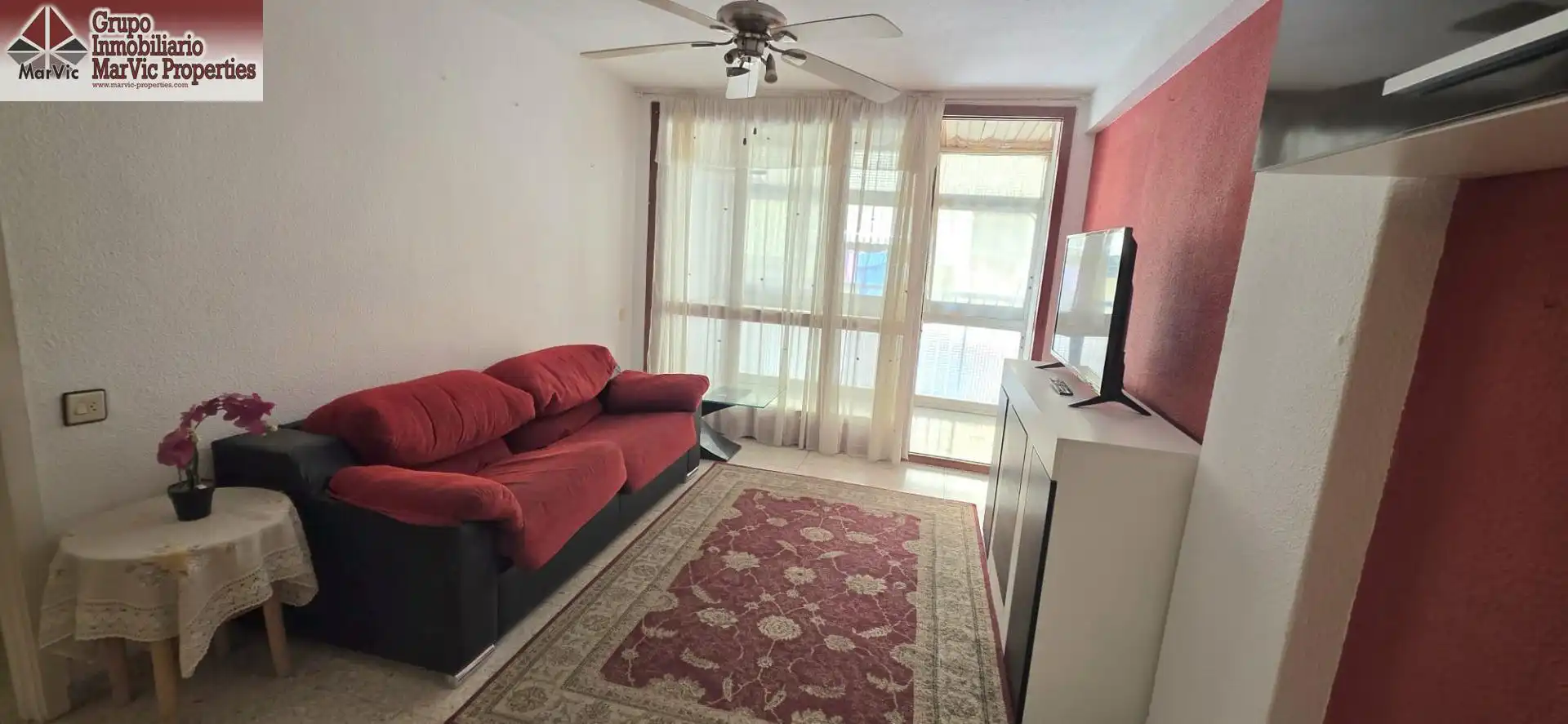 Sala de estar de Piso en venta en Benidorm con Amueblado