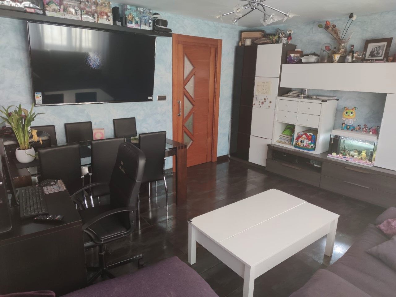 Living room of Single-family semi-detached for sale in Cigales  with Heating, Private garden and Terrace