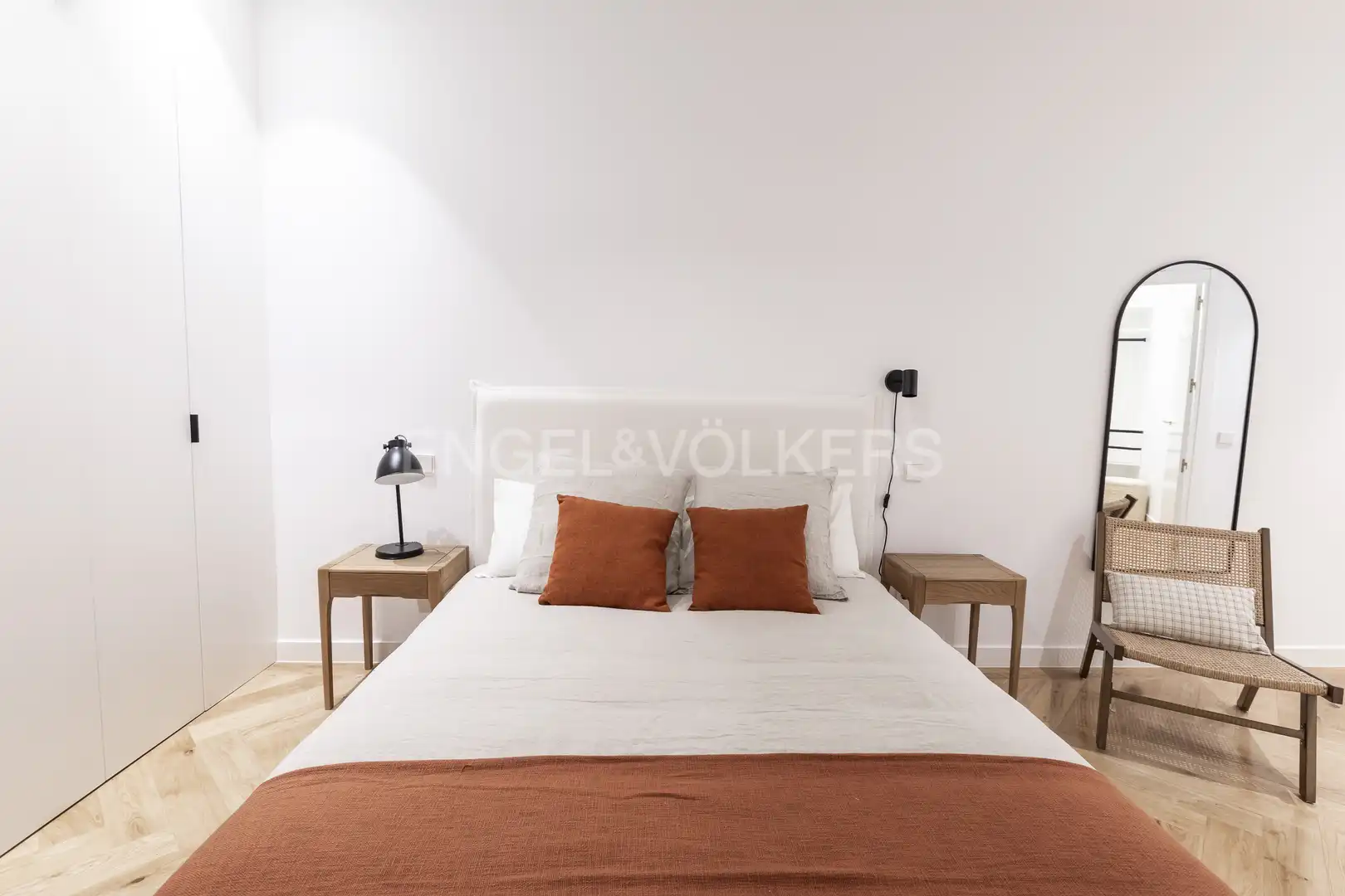 Schlafzimmer von Wohnung zum Verkauf in Madrid mit Klimaanlage, Heizung und Möbliert