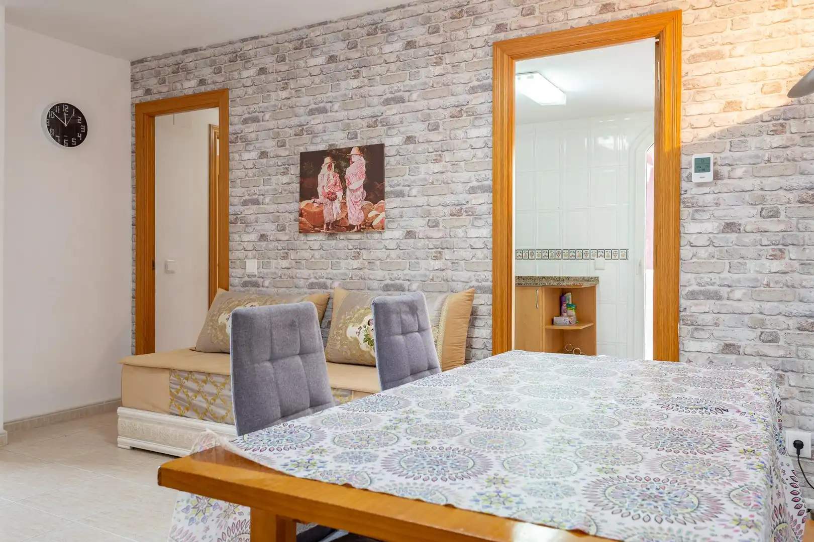 Bedroom of Flat for sale in Mont-roig del Camp  with Air Conditioner, Private garden and Terrace