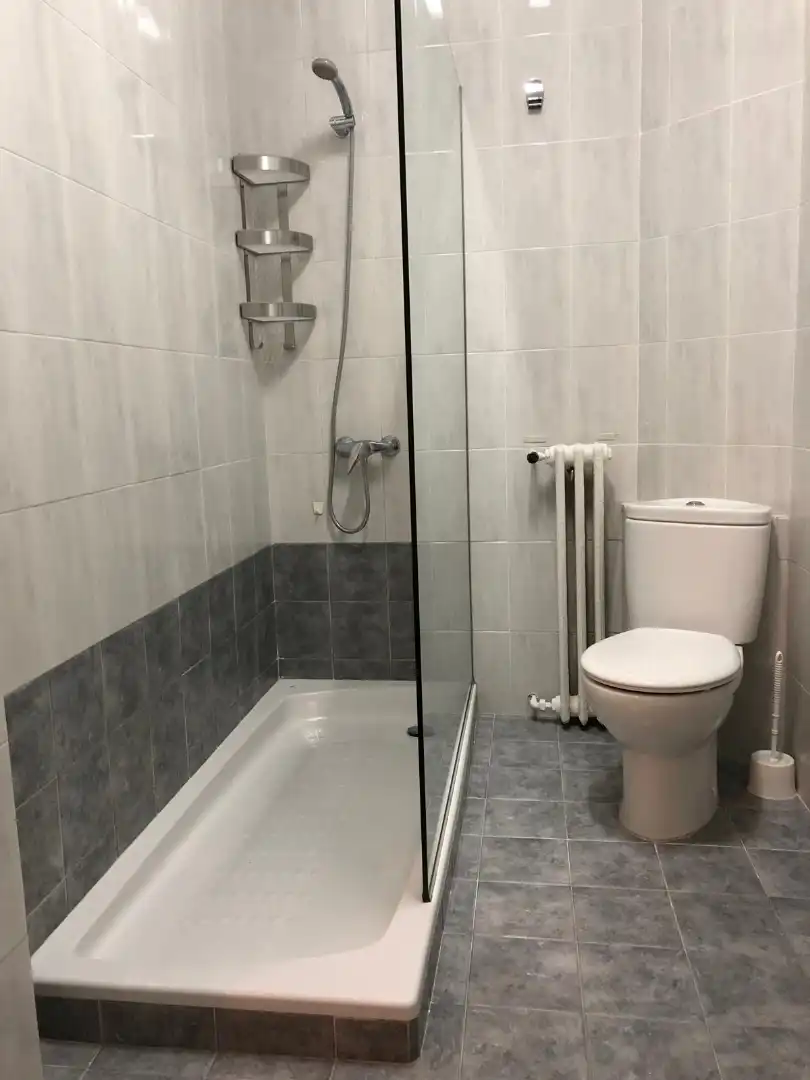 Bathroom of Flat for rent in Salamanca  with Heating, Parquet flooring and Furnished