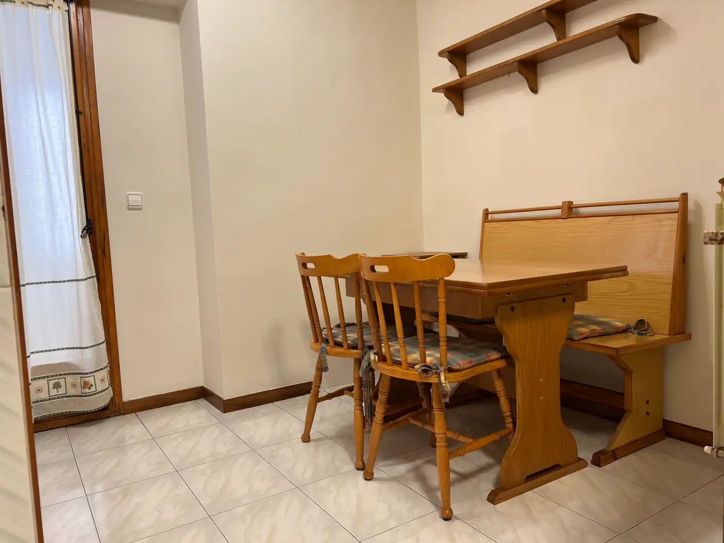 Dining room of Flat for sale in Jaca  with Heating, Storage room and Furnished