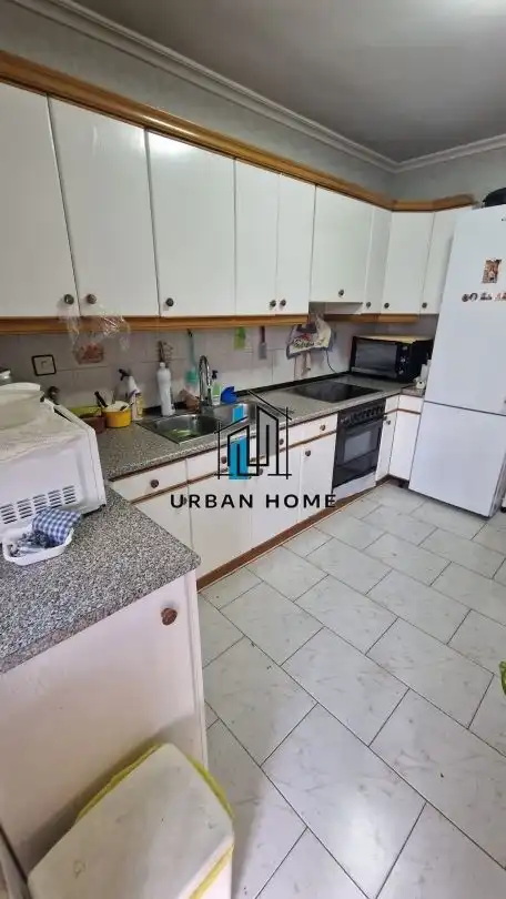 Kitchen of Flat for sale in Villarejo de Órbigo  with Heating, Terrace and Storage room