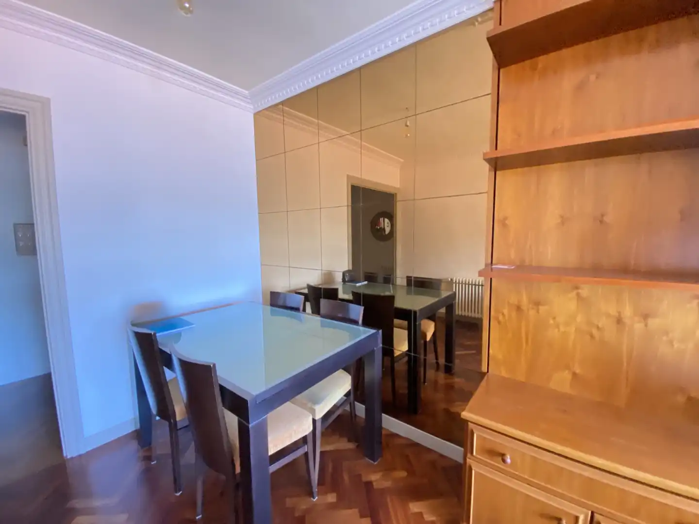 Comedor de Piso de alquiler en Bilbao  con Calefacción, Terraza y Amueblado