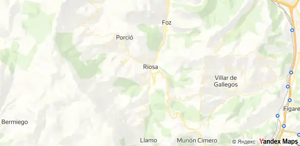 Vista exterior de Pis en venda en Riosa